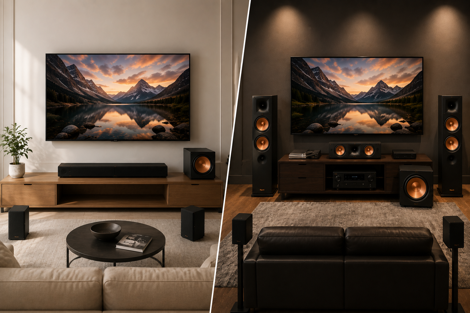 AVR Olmadan Klipsch Ev Sineması Kurulur mu?