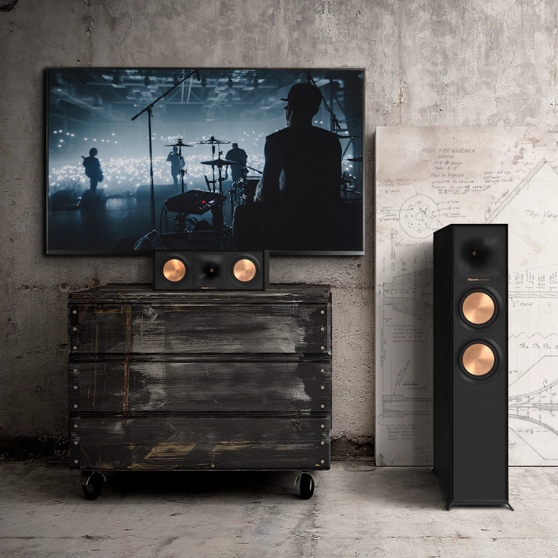 Klipsch R-605FA Dolby Atmos Destekli Kule Hoparlör Siyah - Çift