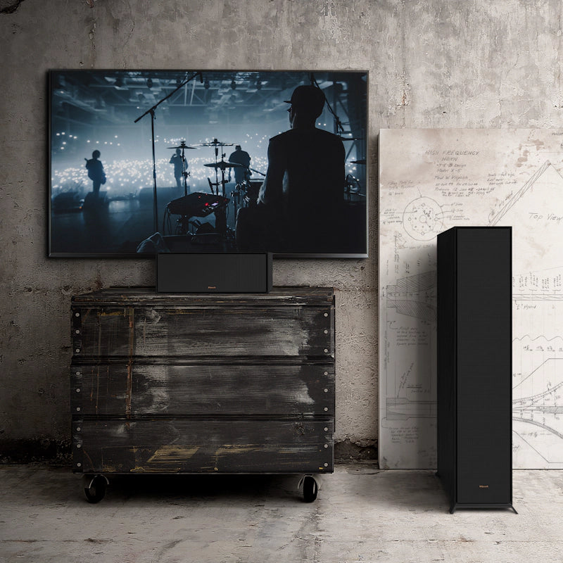 Klipsch R-605FA Dolby Atmos Destekli Kule Hoparlör Siyah - Çift