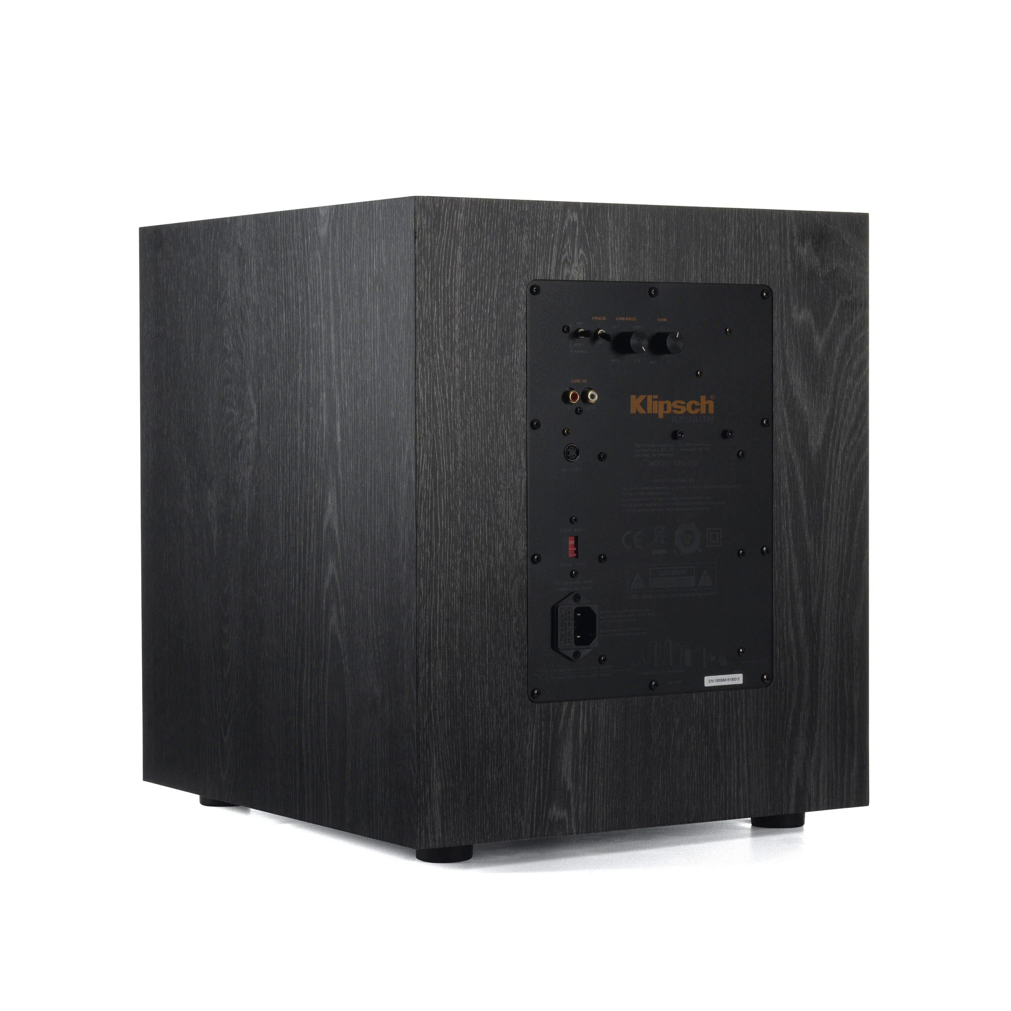 Klipsch SPL-120 Referans Serisi Aktif Hi-Fi Subwoofer Siyah Renkli