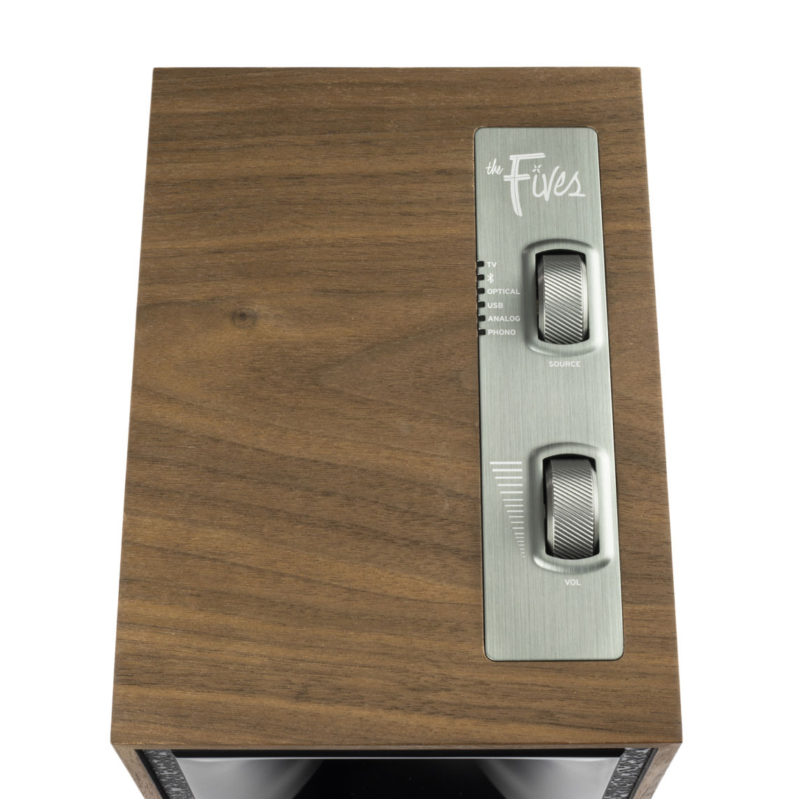 Klipsch The Fives - Heritage Serisi Bluetooth Aktif Monitör Hoparlör Ceviz Ağacı Rengi