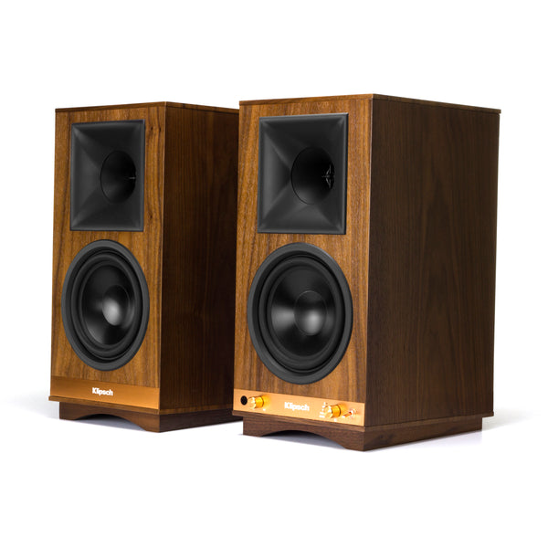 Klipsch The Sixes - Heritage Serisi Aktif Kablosuz Monitör Hoparlör Ceviz Ağacı