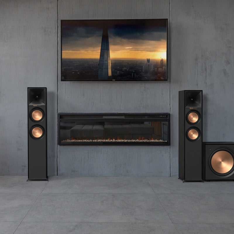 Klipsch R-605FA Dolby Atmos Destekli Kule Hoparlör Siyah - Çift