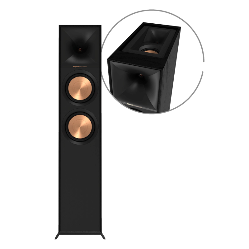 Klipsch R-605FA Dolby Atmos Destekli Kule Hoparlör Siyah - Çift