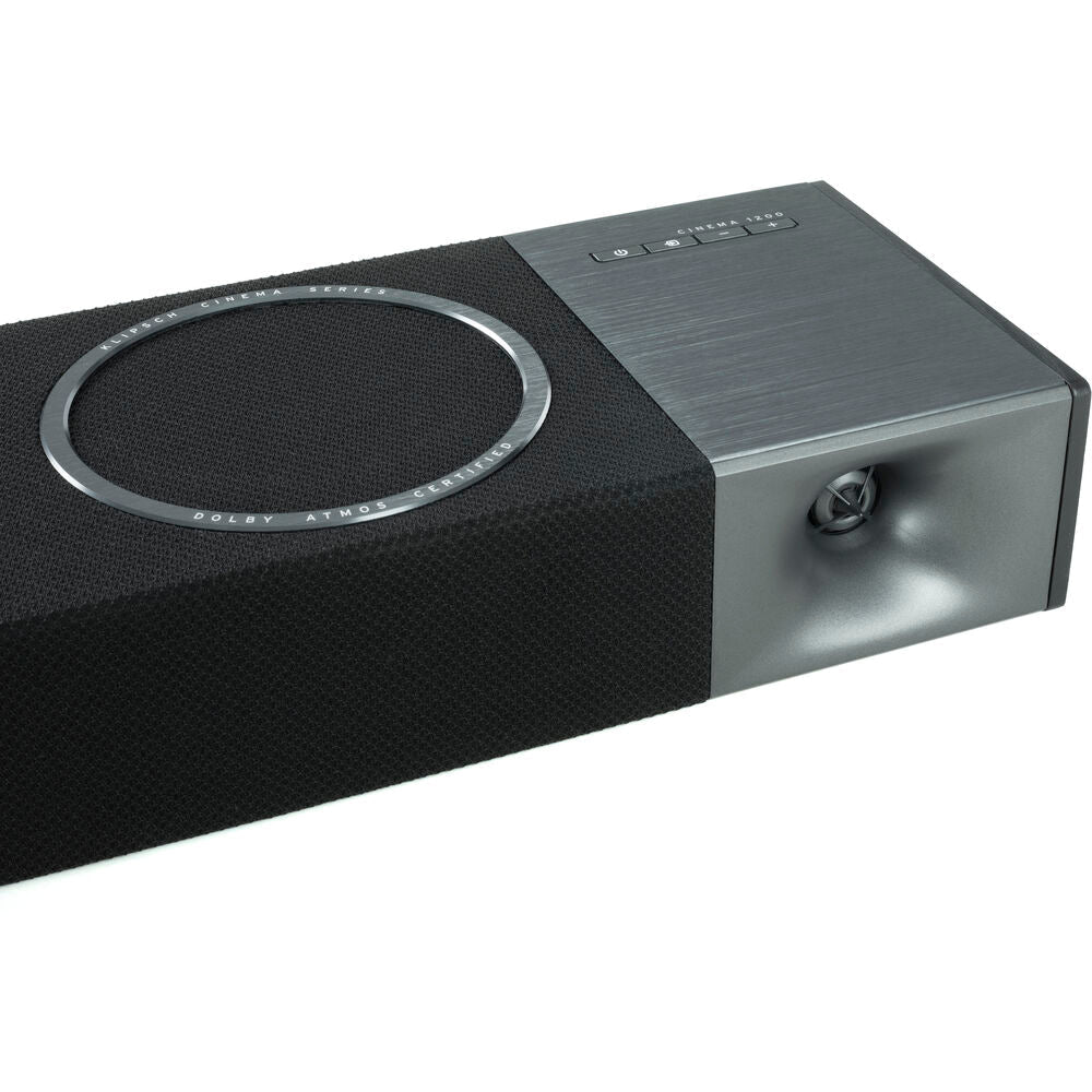Klipsch Cinema 1200 Dolby Atmos 5.1.4 Soundbar + Sub & Surround Hoparlör Siyah