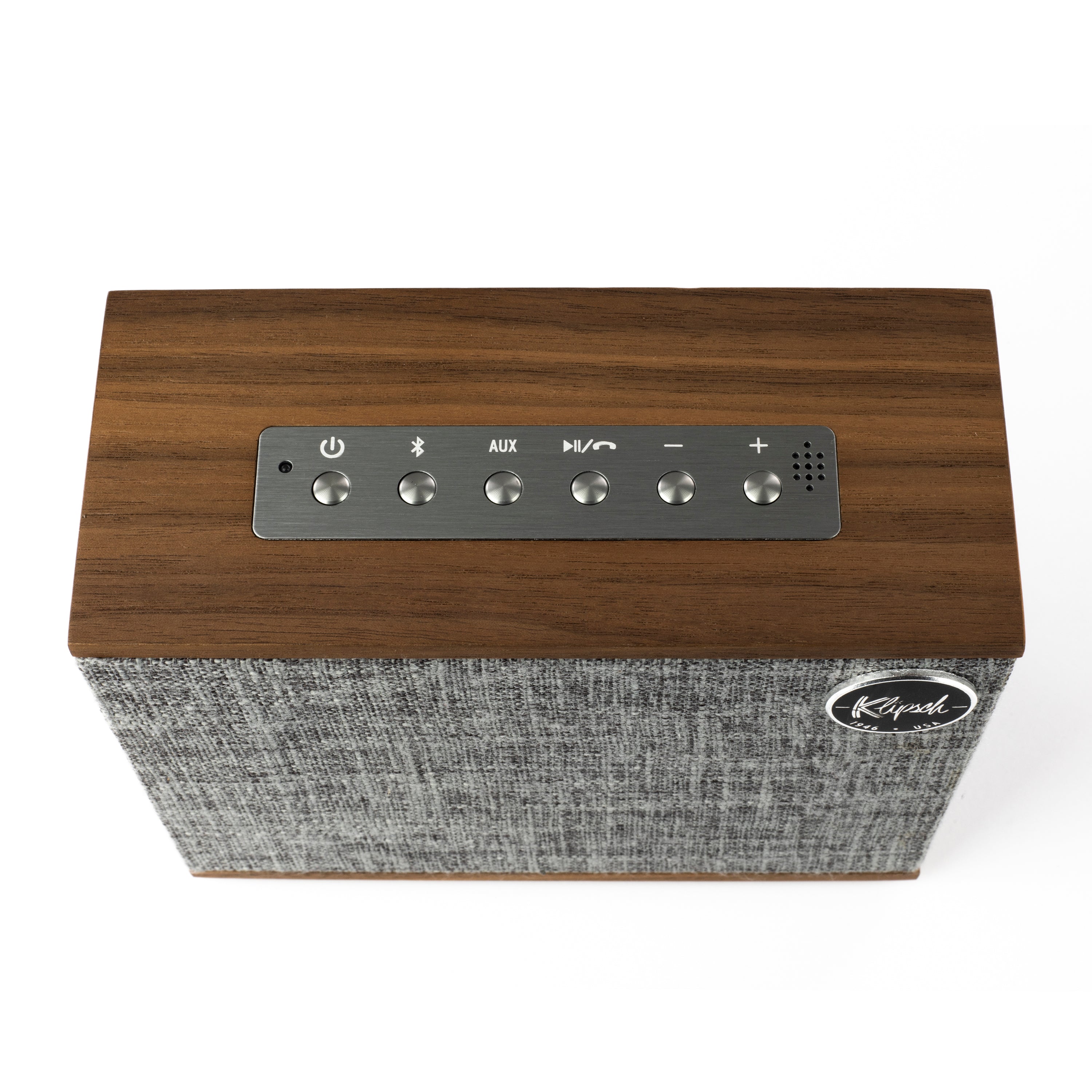 Klipsch Heritage Groove - Bluetooth High-End Aktif Hoparlör Ceviz Ağacı Detay