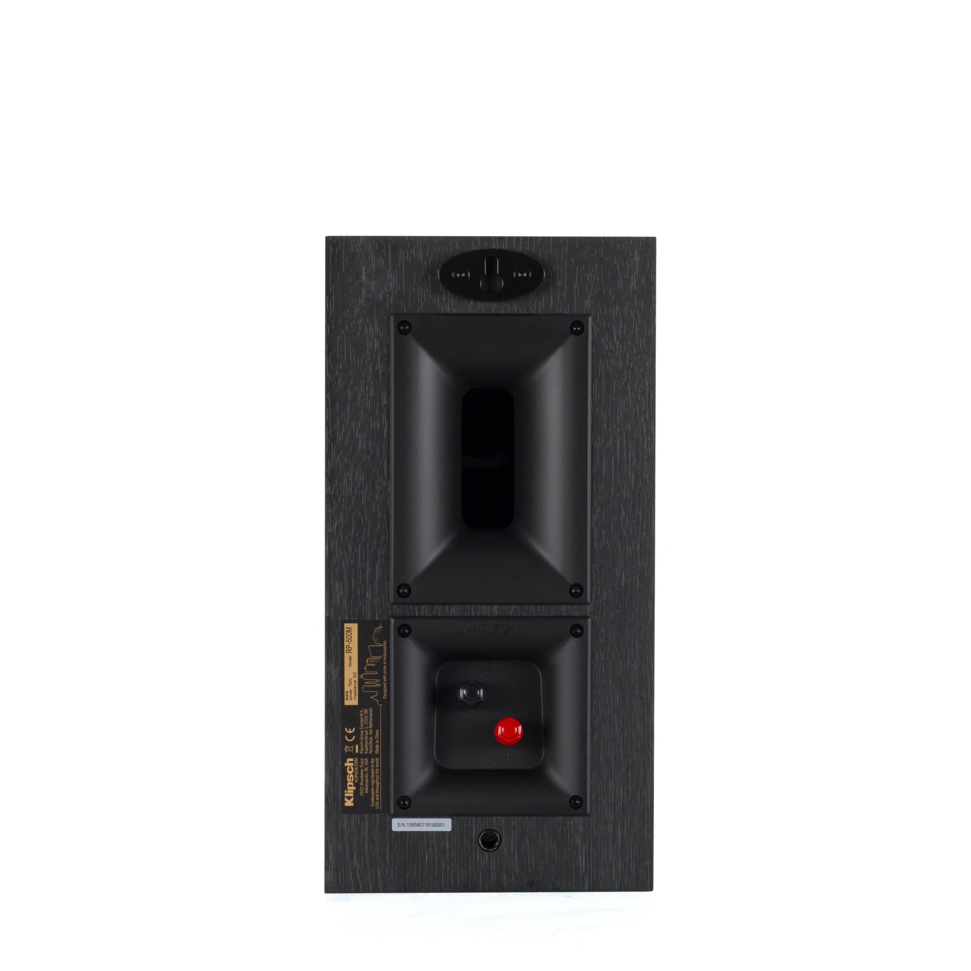 Klipsch RP-500M Referans Serisi Raf Tipi Hi-Fi Pasif Hoparlör Siyah Renk